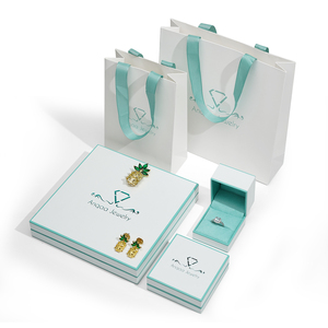 Confezione regalo e borsa per gioielli di lusso con logo personalizzato per confezione regalo per <span class=keywords><strong>gioielleria</strong></span> di fascia alta - Product Image 5