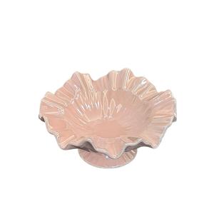 Plato de cerámica para frutas, forma irregular, hecho a mano, diseño moderno y lujoso para uso doméstico, decoración para mesa de café y aperitivos. - Product Image 5