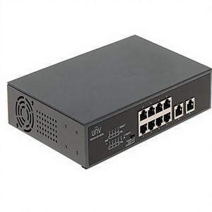 Commutateur Ethernet PoE intelligent UNV NSW2010-10T-PoE-DT avec détection de mouvement vidéo 4K H.265 - Compatible avec le stockage en nuage - Product Image 5