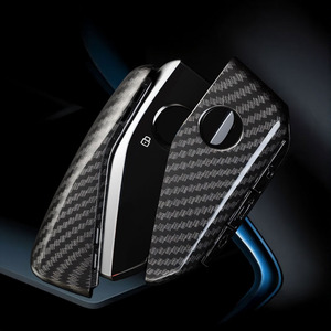 Funda de fibra de carbono para llave de coche BMW X1 U11 X7 G07 XM G09 i7 Serie 7 G70 LCI iX I20 U06 G81 M3, accesorios para llave de auto. - Product Image 6