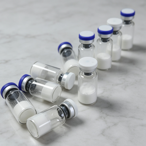 Kostengünstige Lagerware vom Hersteller: GHK-Cu Kupferpeptide 10mg 30mg 50mg 100mg Fläschchen Kosmetischer Rohstoff für Hautpflege - Product Image 1