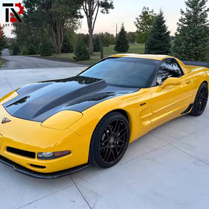 Pour <span class=keywords><strong>Chevrolet</strong></span> <span class=keywords><strong>Corvette</strong></span> <span class=keywords><strong>C5</strong></span> 1997-2004 Capot en fibre de carbone de style OEM - Product Image 4