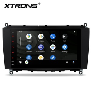 Autoradio Android XTRONS 8 pouces pour Mercedes-Benz CLK A209/C209 4+128 Go Global 4G LTE CarPlay sans fil Android Auto GPS - Product Image 2