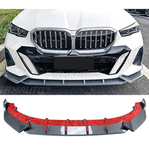 สำหรับ BMW ซีรีส์ 5 i5 ปี 2024-2025 ชุดแต่งกันชนหน้า ลิปสปลิตเตอร์ ดิฟฟิวเซอร์ ชุดแต่งตัวถังรถยนต์ ฝาครอบป้องกันกันชน อุปกรณ์ตกแต่งรถยนต์ - Product Image 3