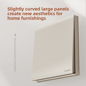 <span class=keywords><strong>Prise</strong></span> murale Jian Yue Series Platinum Gold 16A/10A USB Type-C IP20 en matériau PC ignifuge, simple <span class=keywords><strong>et</strong></span> élégante - Product Image 4