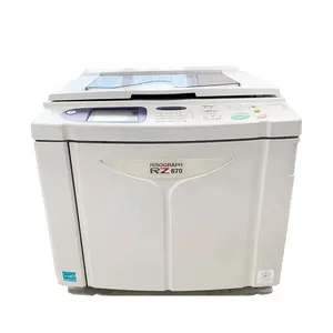 Máy Sao Chép Kỹ Thuật Số Risos Tân Trang Risographs RZ 670 A3 Máy In Đã Qua Sử Dụng Máy Photocopy 150PPM Tốc Độ Cao