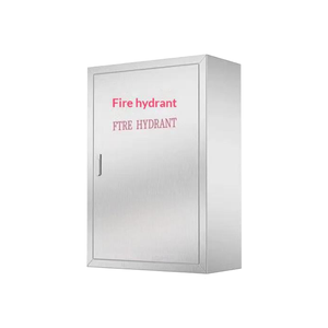 Armario contra incendios de acero inoxidable, caja vacía, 650x450x220mm, montado en la pared, armario de almacenamiento de equipos contra incendios para interiores y exteriores - Product Image 3