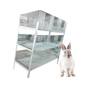 New Fashion Jolly Animal House For Farm Rabbit Feces And Urine Artesian Flow Convenient Management Rabbit Cage