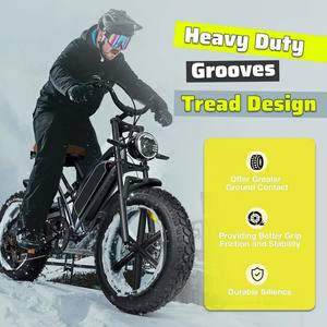 Neumáticos Resistentes al Desgaste para <span class=keywords><strong>Bicicleta</strong></span> Eléctrica <span class=keywords><strong>de</strong></span> 16x4.0 20x4.0 26x4.0, Neumáticos para <span class=keywords><strong>Bicicleta</strong></span> <span class=keywords><strong>de</strong></span> Montaña y Nieve <span class=keywords><strong>de</strong></span> 20/26 Pulgadas, Todoterreno - Product Image 2