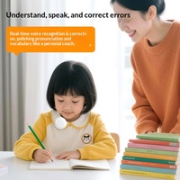 Assistant vocal intelligent portable B2 Smart Translate Circle, traducteur vocal en temps réel, traduction en un clic pour les voyages et les réunions