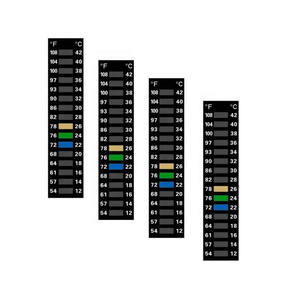 Termômetro adesivo personalizado para aquário, termômetro de cristal líquido - Product Image 2