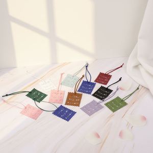 Vintage Pu Leather <b>Charm</b> Pendant Uae Arabic Text Luggage Tag Travel <b>Bag</b> Hanging Ornament Promotional Gift - Product Image 2