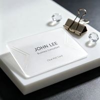 Tarjeta Magnética de Membresía VIP de PVC Transparente Personalizada, Impresión Digital, 13.56MHz, NFC, Código QR Impermeable
