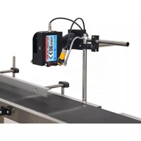 Imprimante portable TIJ pour la date d'expiration, machine de codage à jet d'encre portable à grand caractère, mini-imprimante mobile à écran couleur à solvant