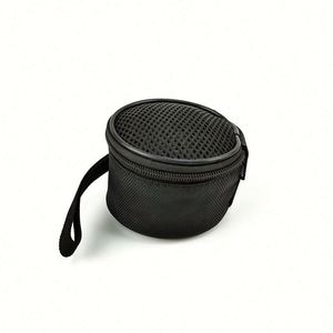 <b>Small</b> Soft Mesh EVA Audio <b>Bag</b> Outdoor Travel Portable Digital Audio Player Carrying <b>Bag</b> Audio Speakers Case - Product Image 2