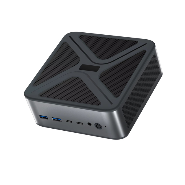 GH8 Mini PC AMD Ryzen 9 8945HS, Radeon 780M, DDR5, 4TB NVMe, 8K HDMI/DP, WiFi 6E, 120W, Gaming Mini Computer