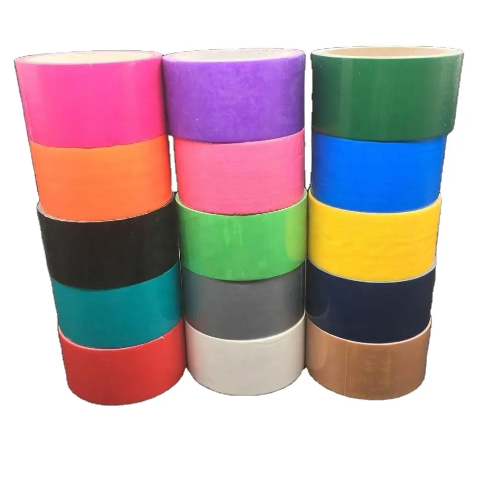 BSCI Nhà Máy Vải Gaffer Tape Nâng Cao Sức Mạnh Công Nghiệp Lớp Màu Xanh Đậm Duct Tape Chống Thấm UV Kháng Cho Hàng Thủ Công