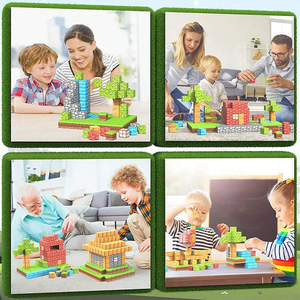 Juguete Magnético Cuadrado, Cubos Magnéticos de Construcción, Juguete Educativo para Niños, Modelo de Juguete - Product Image 3
