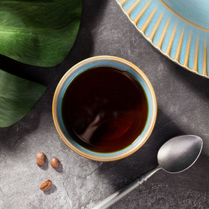 Tazze <span class=keywords><strong>da</strong></span> Caffè in Ceramica Blu Stile Arabo <span class=keywords><strong>Antico</strong></span> Personalizzabili Infrangibili per Cappuccino ed Espresso con Logo - Product Image 3