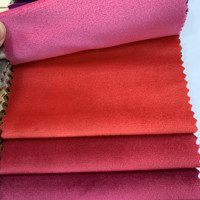 Tissu de canapé en velours hollandais multicolores en polyester tricoté pour l'ameublement textile, produit chinois