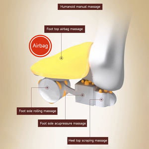 Heißer Verkauf: Direkt vom Hersteller – Elektrisches Shiatsu-Fußmassagegerät mit Rollen, Wärme, Luftdruck und Knetfunktion, Zeitsteuerung, Marke XB – Sonderangebot - Product Image 3