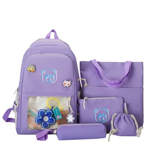 Factory price girls school backpack sale student bagpack school bag