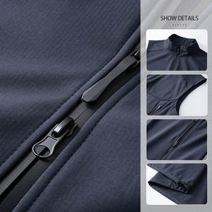 OEM logo stampato personalizzato gilet invernale pratico impermeabile giacca da lavoro abbigliamento da lavoro uniforme da uomo gilet Soft Shell - Product Image 4