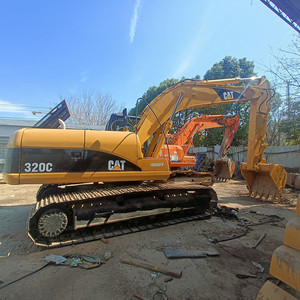 Excavadora de Ruedas Caterpillar 320c Usada Original de Japón, 20 Toneladas, Motor de Alta Eficiencia de 99.9kW, Cucharón de 1.15m - Product Image 1