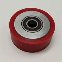Galet de guidage d'ascenseur Bolint pour villa 100x40 avec roulement 6204 et roue en caoutchouc importée