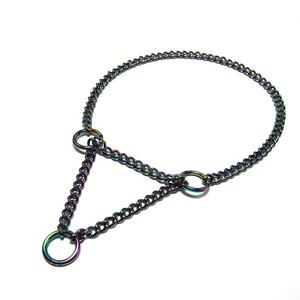 Collar de Perro Ajustable de Lujo Changshi, Venta al por Mayor, Acero Inoxidable 304, Medio Martingala, Cadena de Metal para Exhibición, Productos para Mascotas - Product Image 3