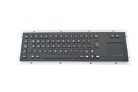 Clavier mécanique imperméable de kiosque en métal industriel de 65 touches avec le touchpad ou la boule de commande