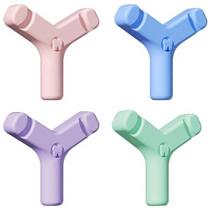Lot de 4 outils de positionnement manuels en forme de Y pour aligneurs <span class=keywords><strong>Invisalign</strong></span>, accessoires de suivi pour soins dentaires orthodontiques, ajustement sécurisé - Product Image 1