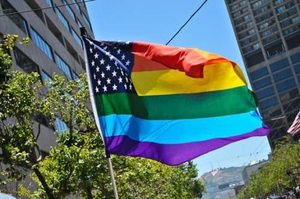 2*3 ft 3*5 Ft <strong>Flags</strong> Embroidered Stars USA Rainbow <strong>Flag</strong> American Gay <strong>Pride</strong> Banner - Product Image 5