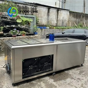 آلة صنع مكعبات الثلج التجارية، آلة صنع مكعبات الثلج بسعة 5 طن يوميًا، آلة صنع مكعبات الثلج للصيد - Product Image 1