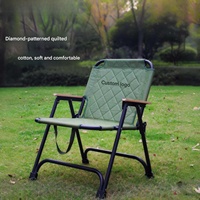 Banc de patio pliable en tissu Oxford au design moderne, mobilier d'extérieur portable pour barbecue, pêche, pique-nique