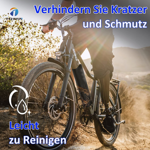 Étui de <span class=keywords><strong>Protection</strong></span> de batterie de vélo électrique, <span class=keywords><strong>Protection</strong></span> de batterie de vélo électrique pour batterie à <span class=keywords><strong>cadre</strong></span> intégré 30-40 cm - Product Image 5