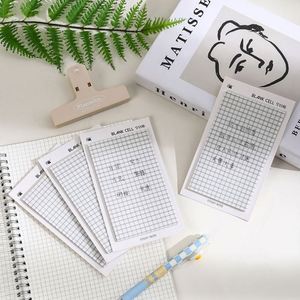 Transparent Sticky Notes Blank Grid for Students Good Stickiness Multiple Sizes <b>Memo</b> <b>Pads</b> With Glue - Product Image 6