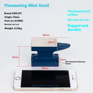 EXPLOIT Hardware profesional <span class=keywords><strong>Yunque</strong></span> EXPLOIT Acero <span class=keywords><strong>Herrero</strong></span>'s Table Rail Horn Pier Herramienta para la fabricación <span class=keywords><strong>de</strong></span> joyas y equipos - Product Image 4