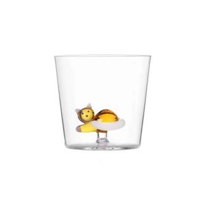 Gobelet en <span class=keywords><strong>verre</strong></span> borosilicate personnalisé résistant à la chaleur avec <span class=keywords><strong>verre</strong></span> 3D fait à la main chat animaux Figurine - Product Image 6