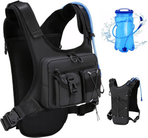 Muestra gratuita: Bolsa táctica de pecho para hombre al por mayor, de tela Oxford camuflada, bandolera deportiva para exteriores con cierre de cremallera. - Product Image 2