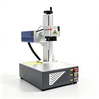 Machine de marquage laser à galvanomètre à fibre Raycus/MAX de haute qualité 20W/30W/50W/100W pour métal, portable, certifiée CE