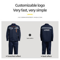 Combinaison de sécurité réfléchissante, veste résistante à l'usure personnalisée, uniforme pour hommes et femmes, vêtements de travail pour chantier, usine, atelier