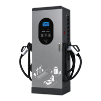 Station de recharge rapide pour véhicules électriques DC 80 kW CCS2, nouvelle utilisation commerciale, entrée 380 V