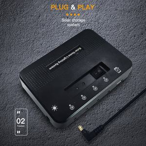 Système d'énergie solaire portable Kits d'éclairage domestique avec 4 ampoules LED et recharge de téléphone pour les familles hors réseau - Product Image 4
