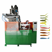 Machine de moulage par injection pour leurres de pêche en plastique souple, équipement de fabrication d'appâts de pêche, ligne de production de moules personnalisés