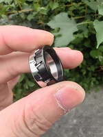 Fidget Spinners en métal décontractés EDC, jouet anneau tendance pour adultes, pour le soulagement du stress et de l'ADHD, pièce tactile, pour le bureau et les voyages, pour garçons et enfants