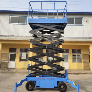 Gunting udara hidrolik, <span class=keywords><strong>Platform</strong></span> angkat 7m 8m 10m 500kg kapasitas muatan <span class=keywords><strong>4</strong></span> orang - Product Image 1