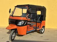 Tricycle à essence puissant de 200 cm3 à 3 roues, véhicule motorisé pour adultes, type tuk-tuk, pour le transport de marchandises