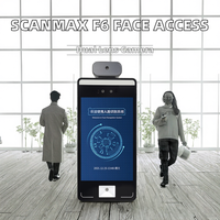 Control de Acceso Biométrico Impermeable para Exteriores Scanmax F6-H con Android 11, Audio Bidireccional y Logotipo Personalizado