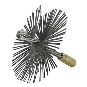 Spazzola per Camino in Acciaio, 150mm, M12 - Product Image 1